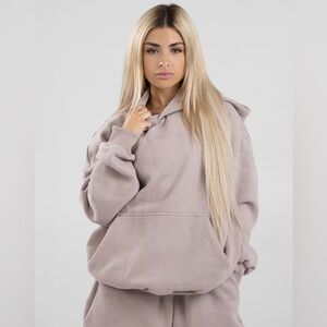 Comfrt Hoodie and Jogger Set - Bark